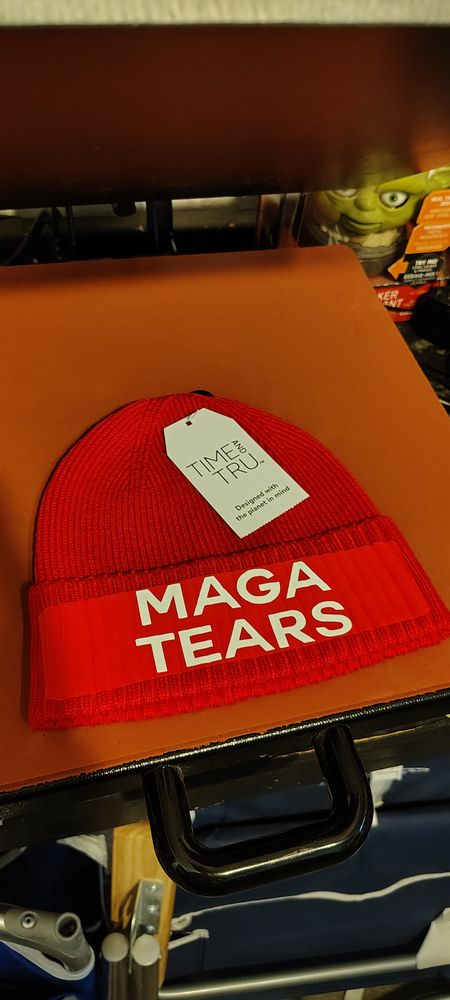 MAGA Tears beanie