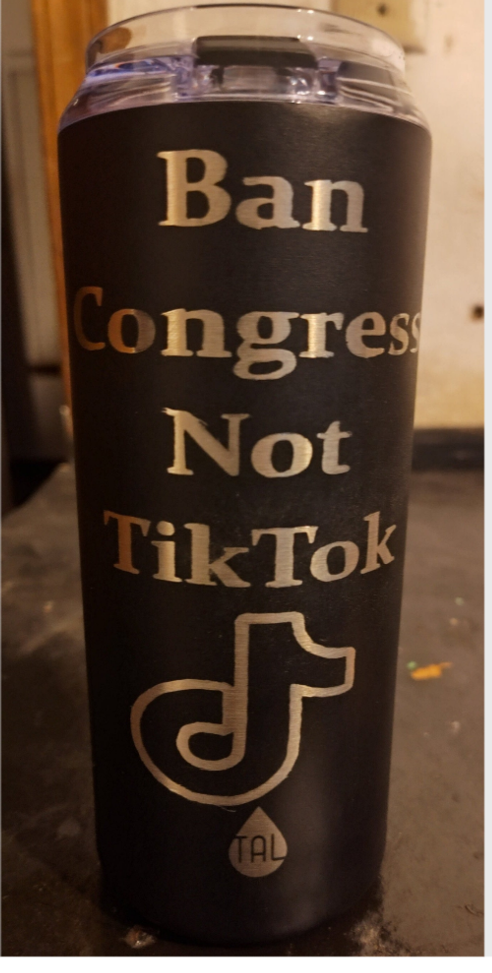 Will trade congress for tiktok 20oz insulated coffee tumbler