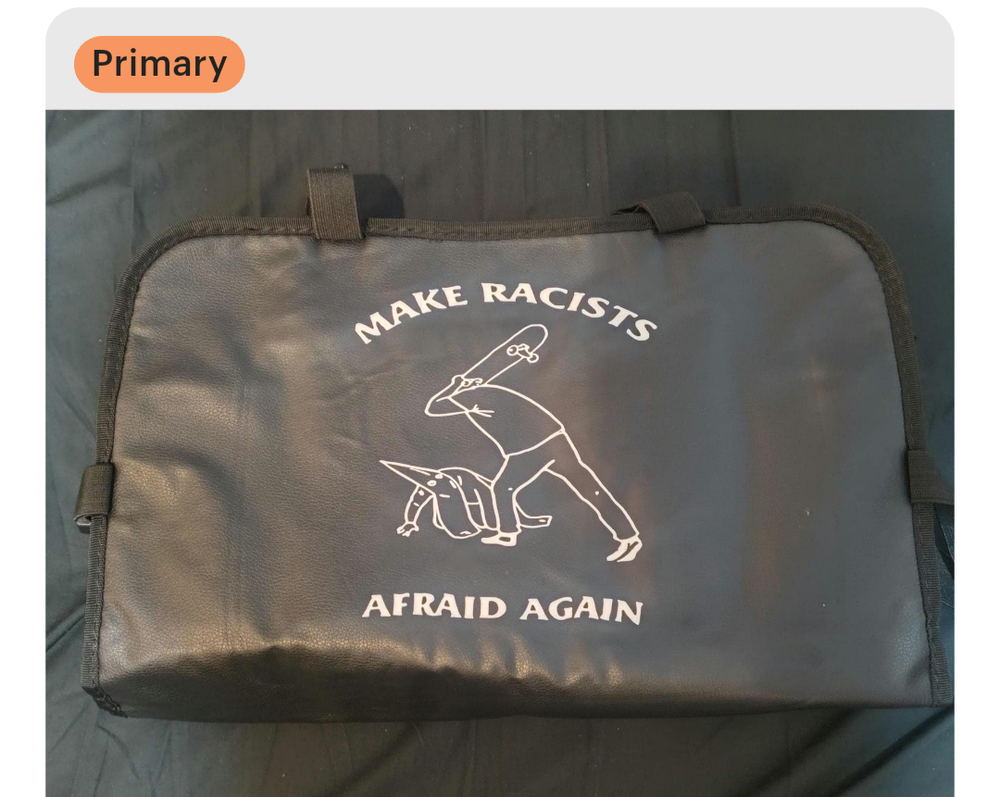 Make Racist Afraid Again travel storage case 