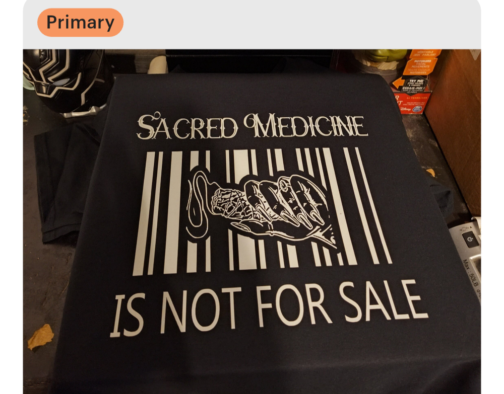 Sacred medicine is not for sale shirt 
