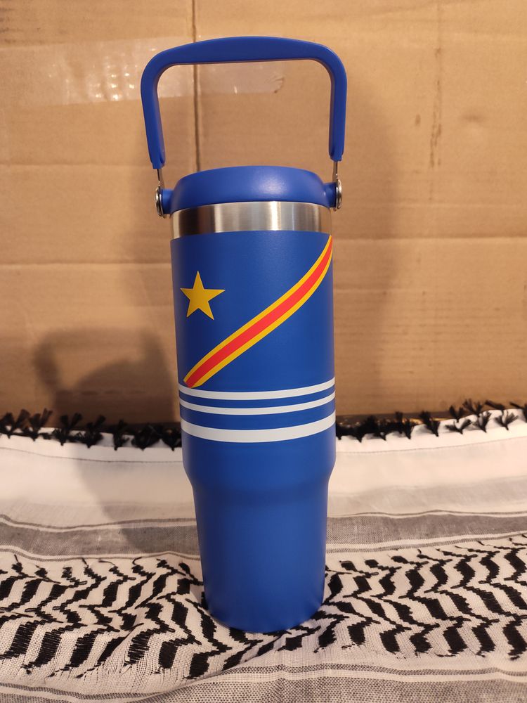 30oz blue free congo swivel tumbler 