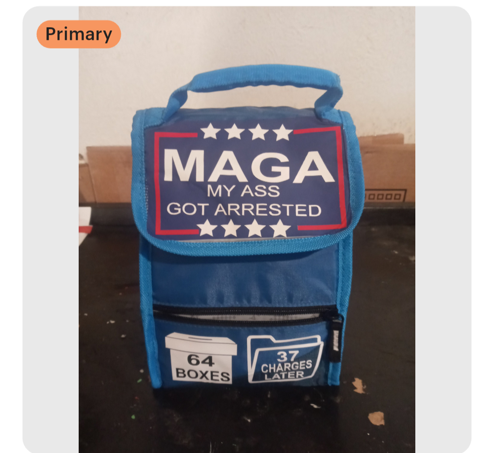 My Ass Got Arrested lunch bag