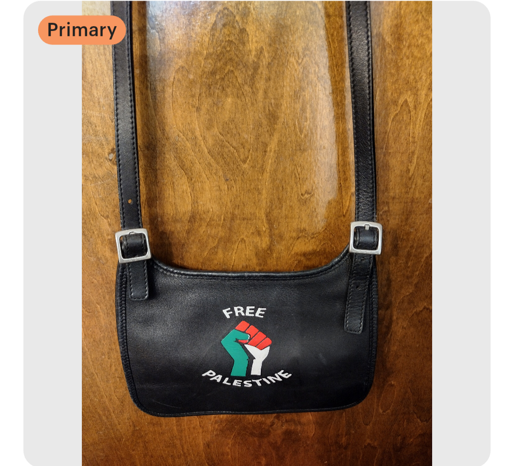 Free Palestine CeaseFire purse 