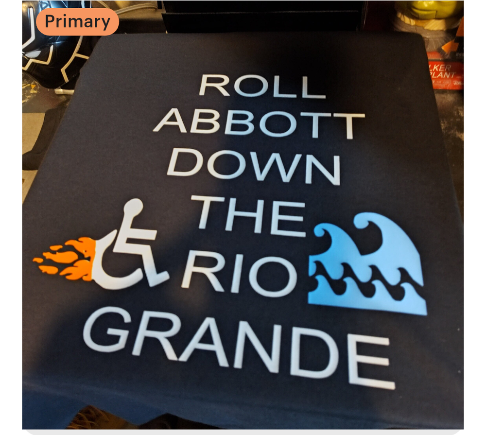 Roll Abbott down the rio grande 