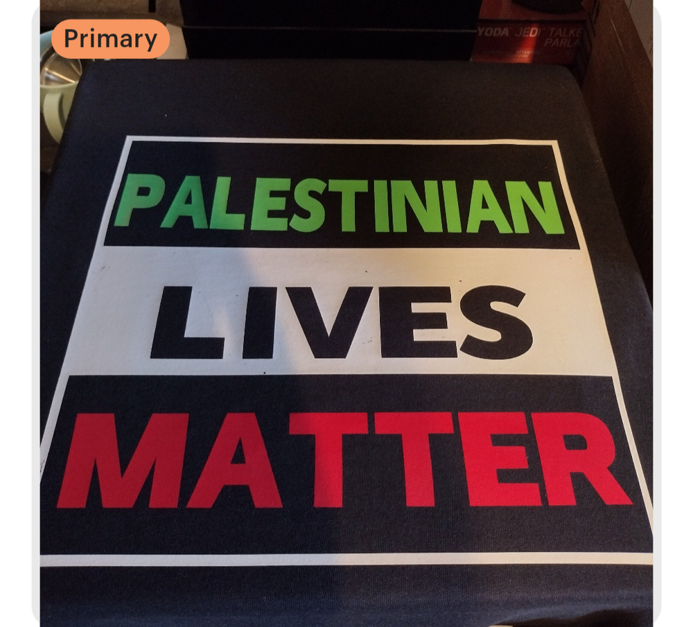 Palestinian lives matter shirt
