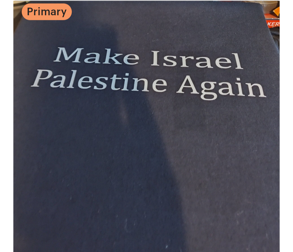 Make Israel Palestine Again shirt