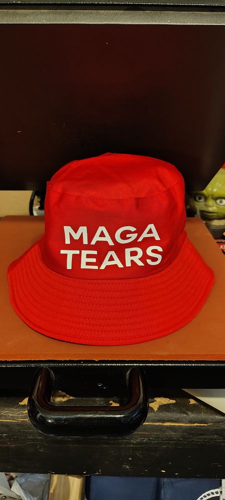 MAGA tears bucket hat