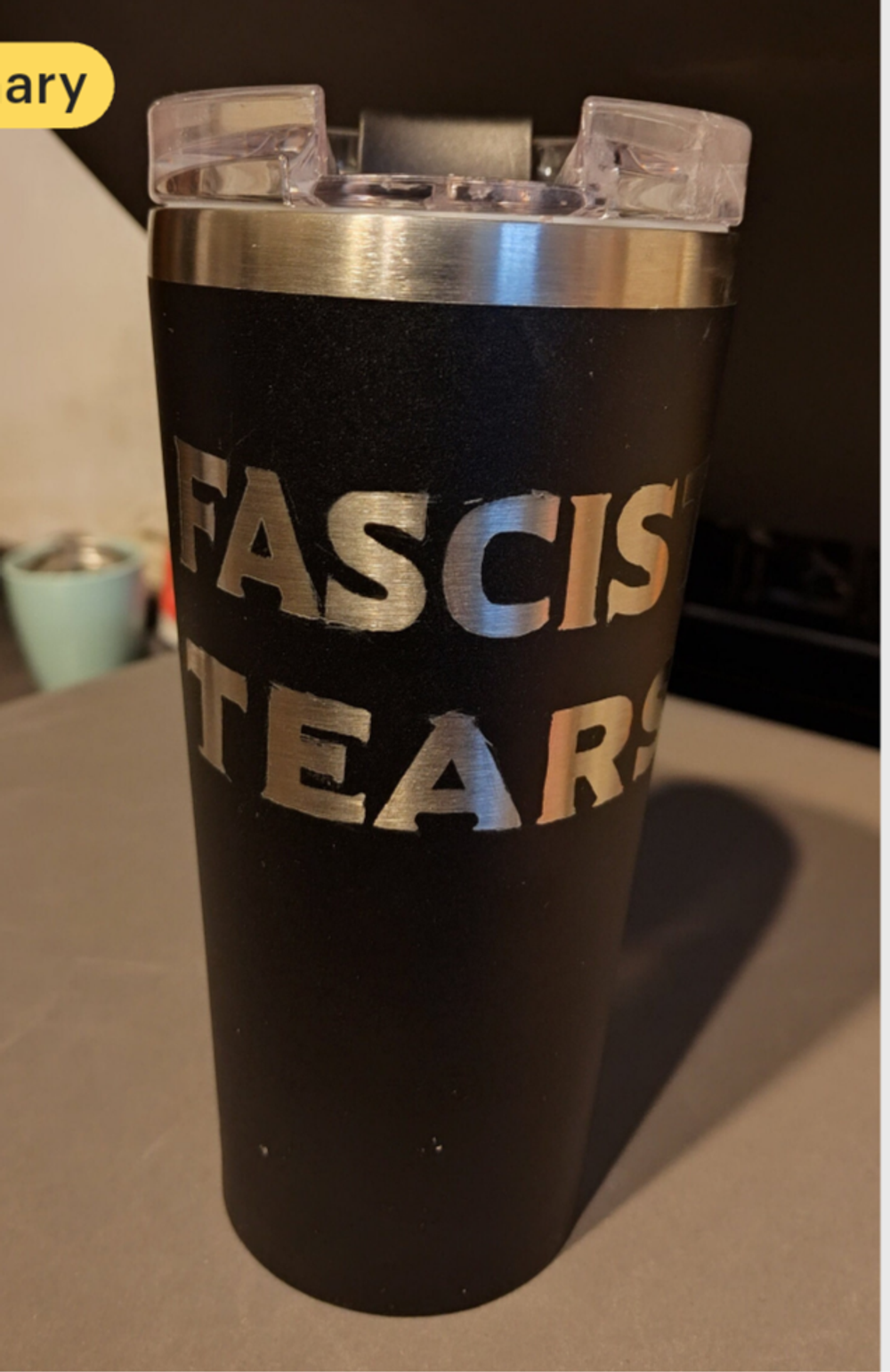 zionist tears tumbler