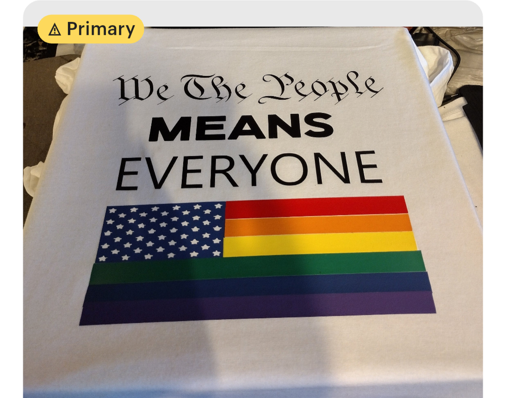 We The People Means Everyone Pride Shirt