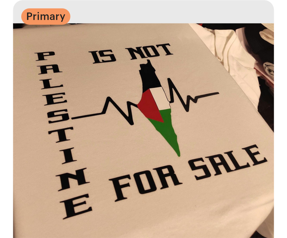 Palestine is not for sale shirt