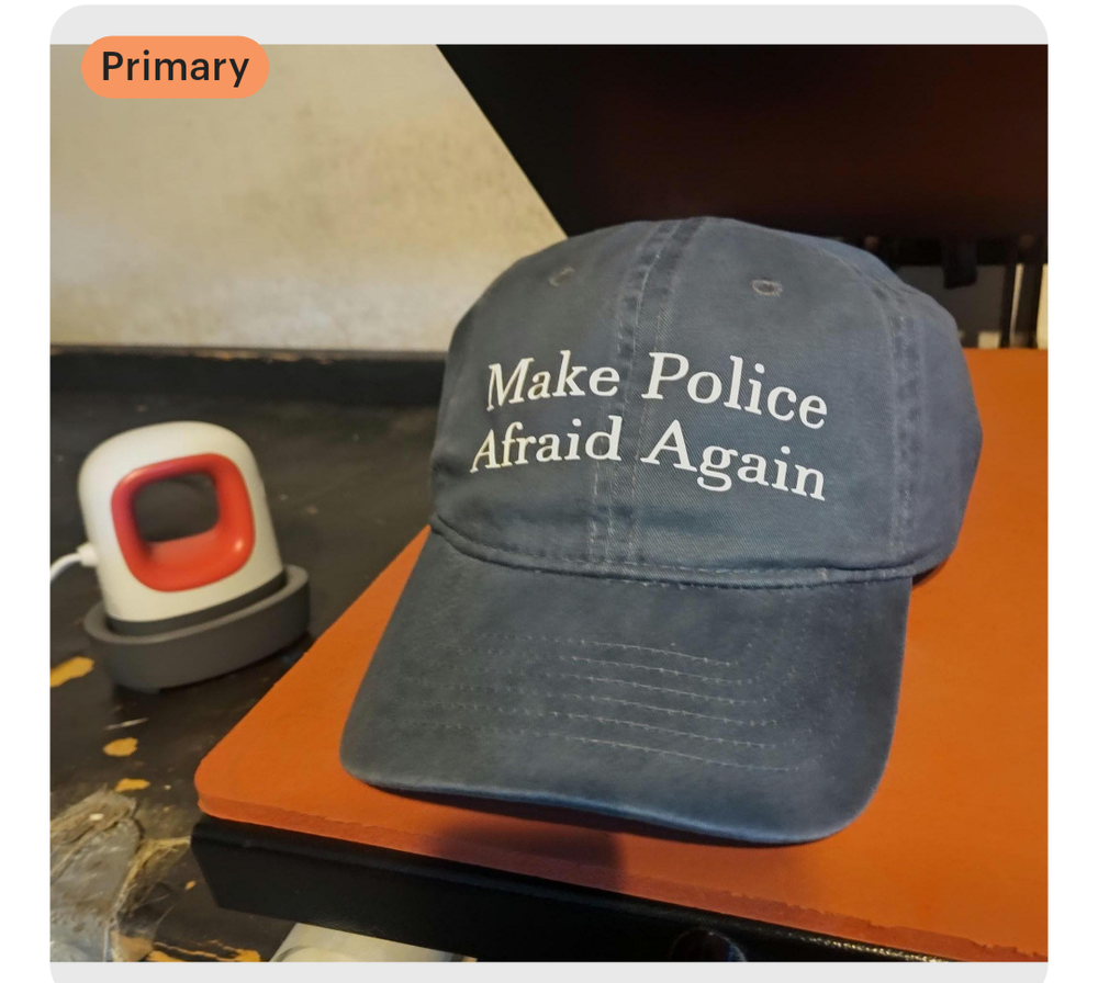 Make Police Afraid Again hat 